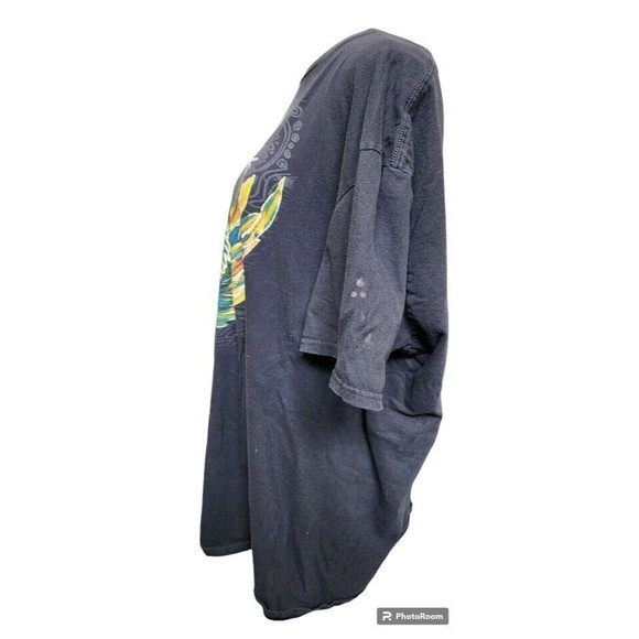 Santana AFRICA SPEAKS 2019 Black Band T-shirt Size 2X Rock Music - Picture 6 of 8